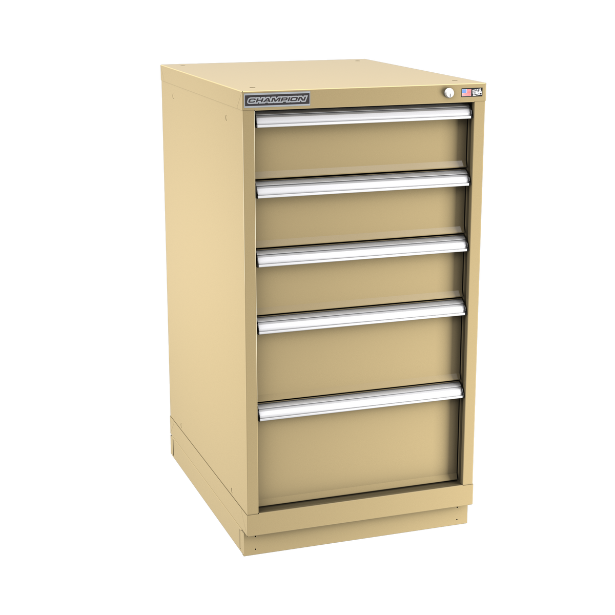 5-Drawer Modular Cabinet NW0502 | 22-3/16"W x 41-3/4"H x 28-1/2"D beige