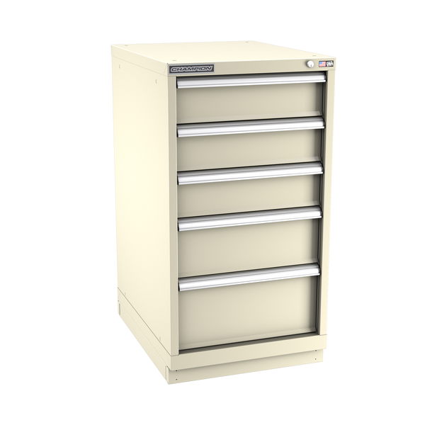 5-Drawer Modular Cabinet NW0502 | 22-3/16"W x 41-3/4"H x 28-1/2"D sand