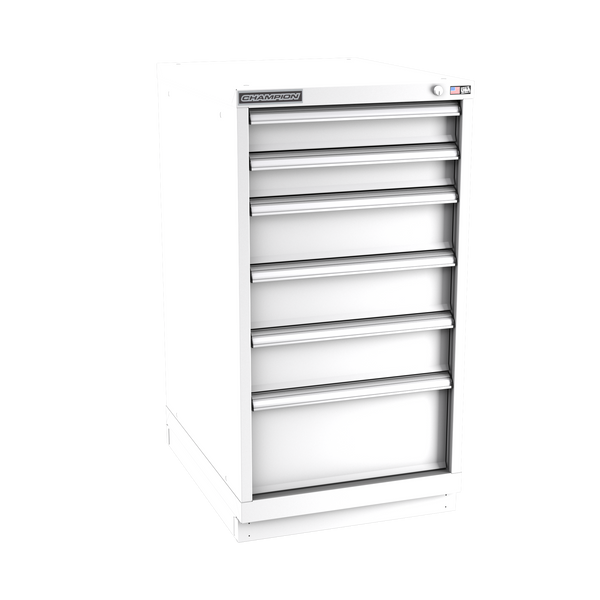 6-Drawer Modular Cabinet NW0601 | 22-3/16"W x 41-3/4"H x 28-1/2"D white