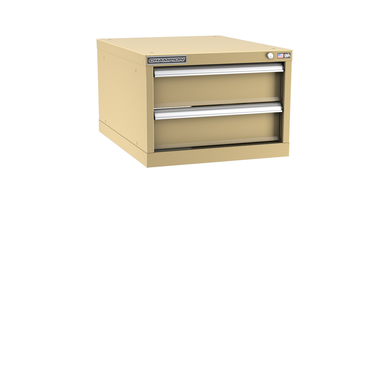 2-Drawer Modular Cabinet NW0201 | 22-3/16"W x 15-3/4"H x 28-1/2"D beige