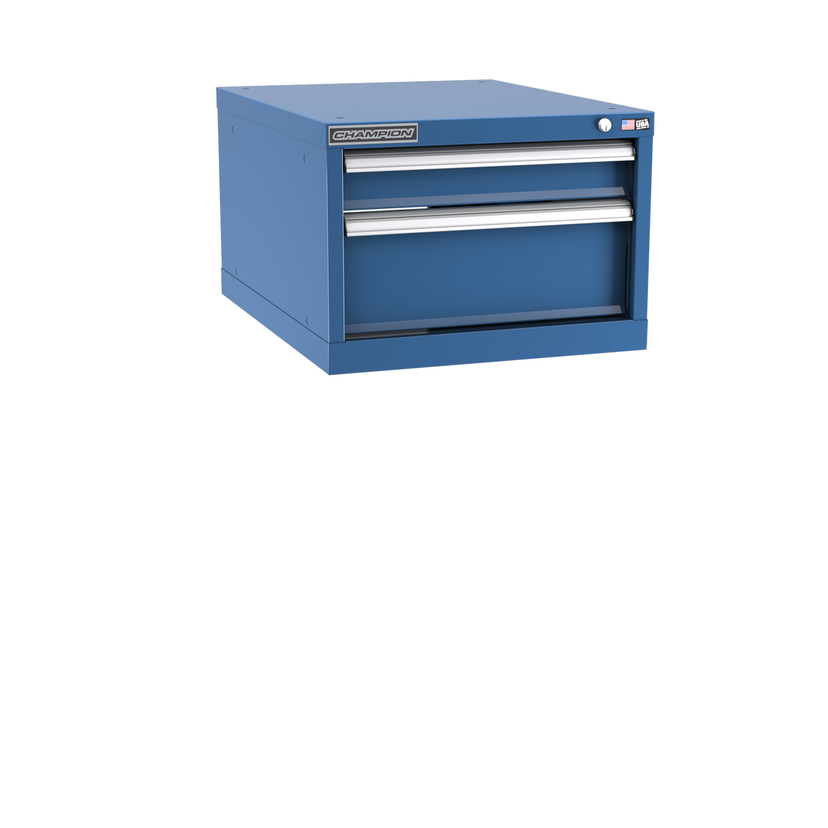 2-Drawer Modular Cabinet NW0202 | 22-3/16"W x 15-3/4"H x 28-1/2"D dark blue