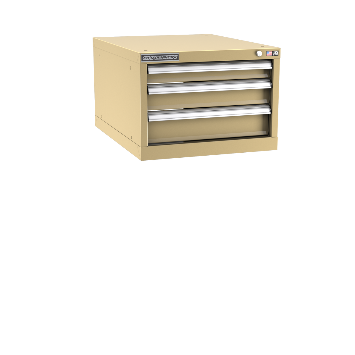 3-Drawer Modular Cabinet NW0301 | 22-3/16"W x 15-3/4"H x 28-1/2"D beige