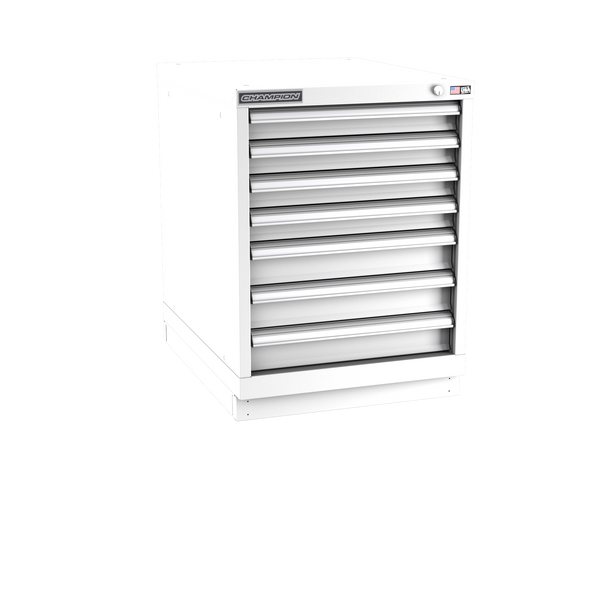 7-Drawer Modular Cabinet NWS0701 | 22-3/16"W x 29-7/8"H x 28-1/2"D white