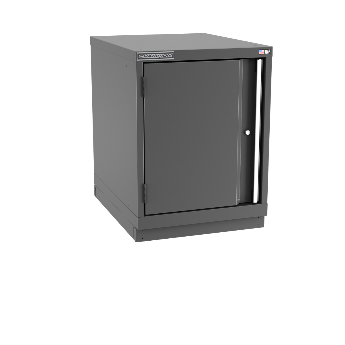 1-Door Modular Cabinet NWS1200 | 22-3/16"W x 29-7/8"H x 22-1/2"D dark grey