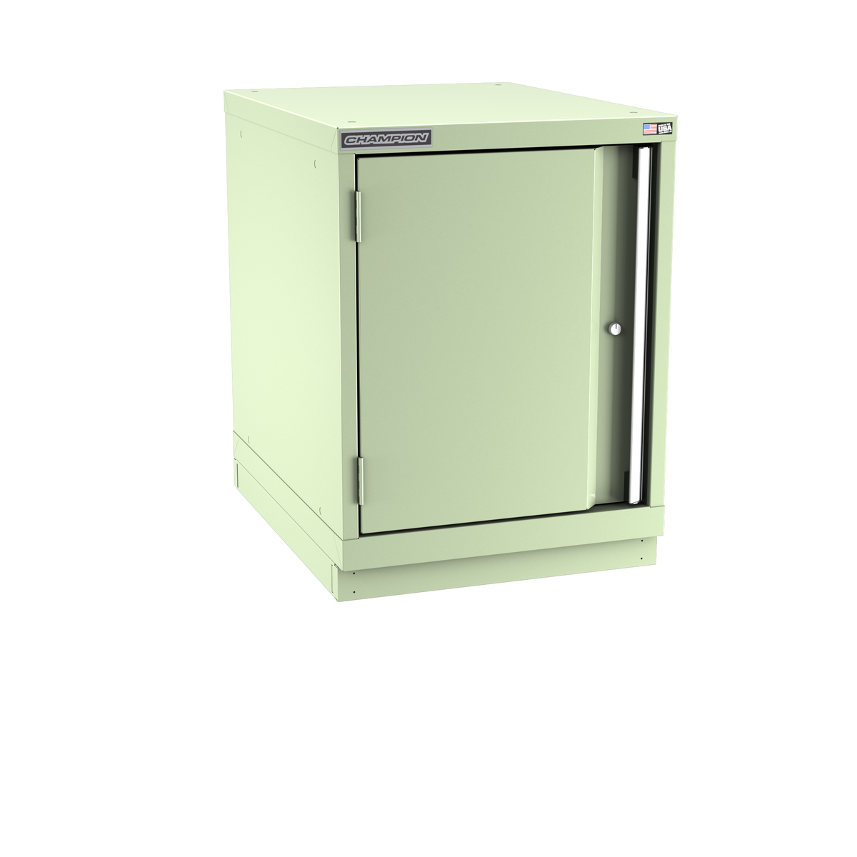 1-Door Modular Cabinet NWS1200 | 22-3/16"W x 29-7/8"H x 22-1/2"D seafoam green