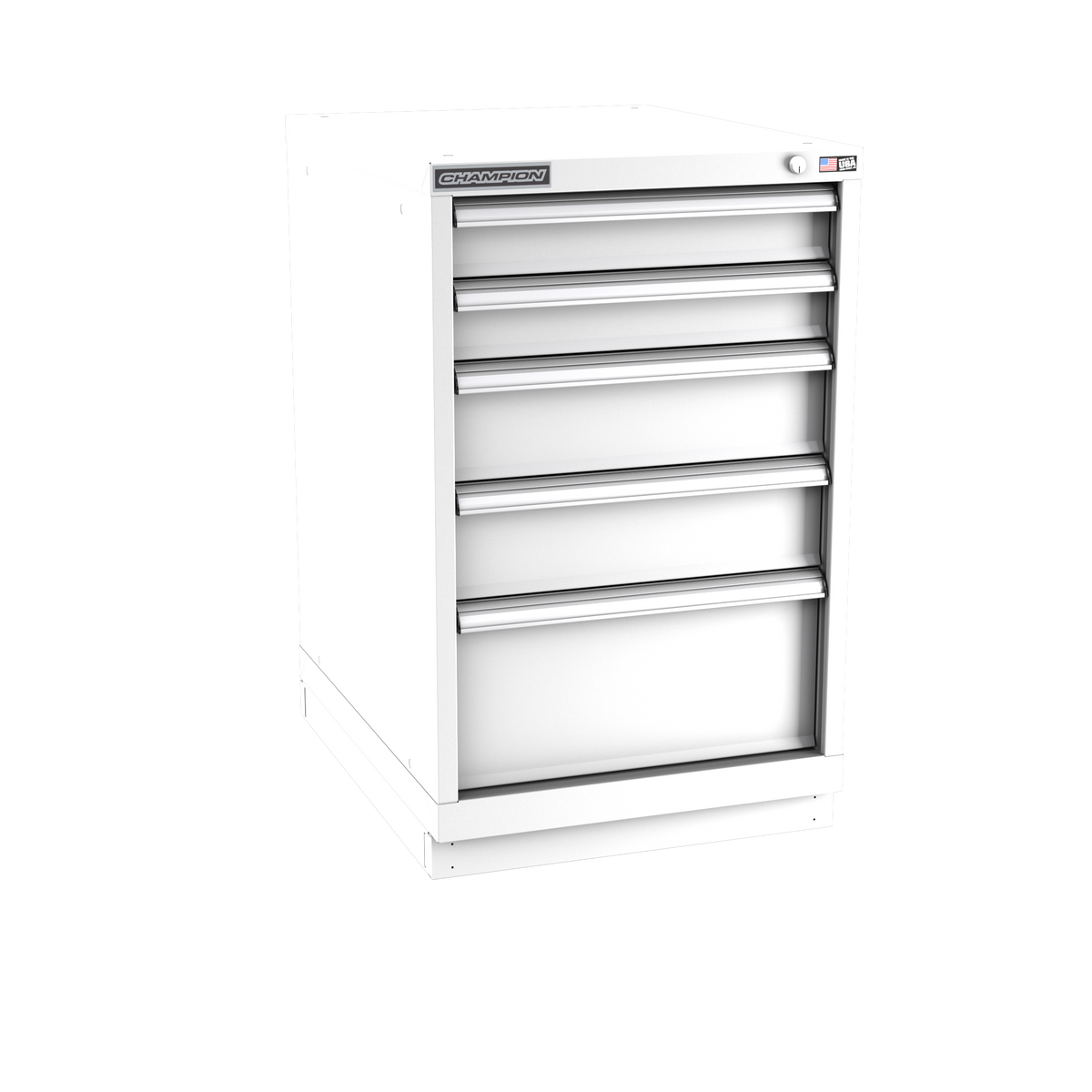 5-Drawer Modular Cabinet NWS0501 | 22-3/16"W x 35-7/8"H x 28-1/2"D white