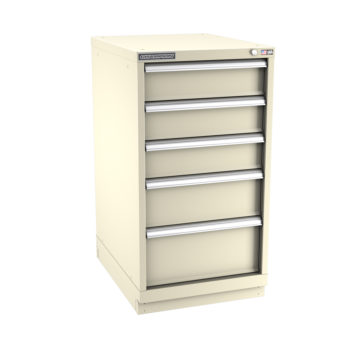 5-Drawer Modular Cabinet NWS0502 | 22-3/16"W x 41-3/4"H x 28-1/2"D sand