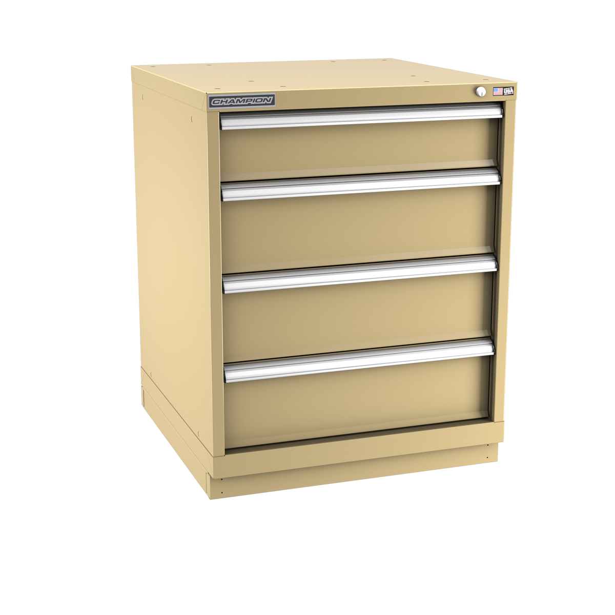 4-Drawer Modular Cabinet SW0401 | 28-1/4"W x 35-7/8"H x 28-1/2"D beige