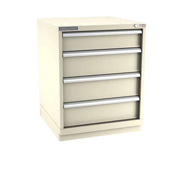 4-Drawer Modular Cabinet SW0401 | 28-1/4"W x 35-7/8"H x 28-1/2"D sand