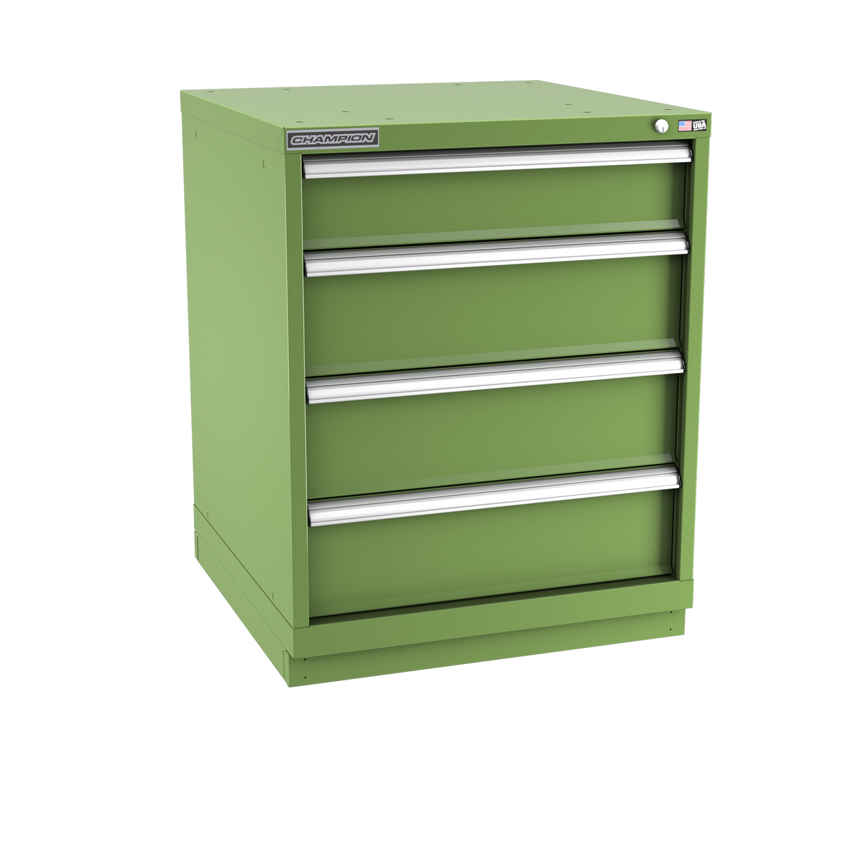 4-Drawer Modular Cabinet SW0401 | 28-1/4"W x 35-7/8"H x 28-1/2"D vista green