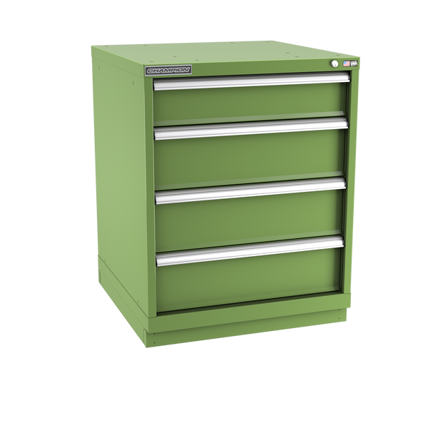 4-Drawer Modular Cabinet SW0401 | 28-1/4"W x 35-7/8"H x 28-1/2"D vista green