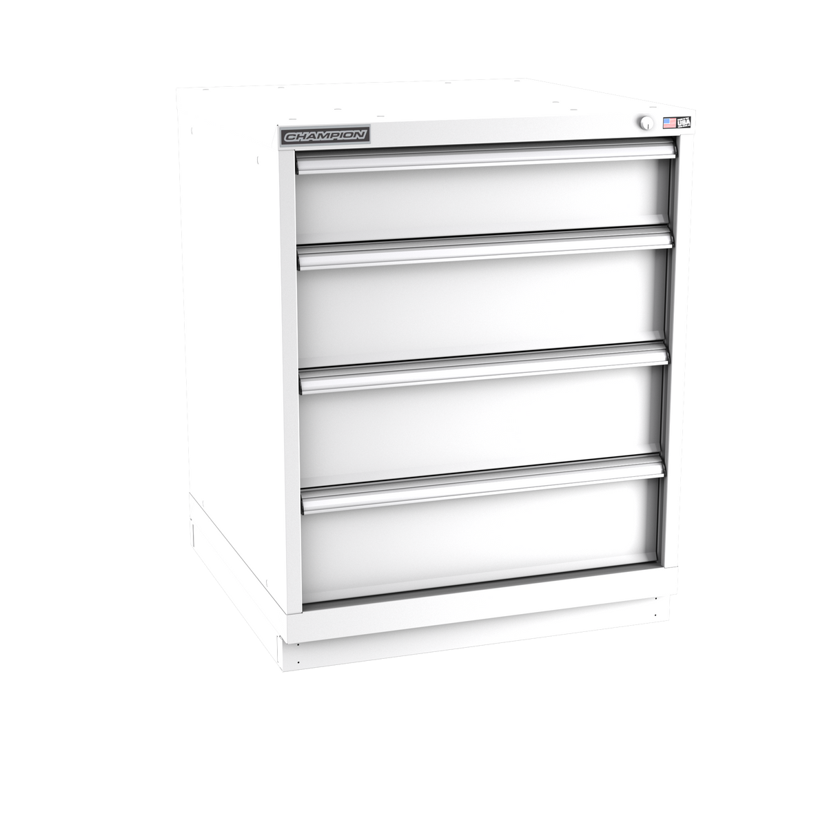 4-Drawer Modular Cabinet SW0401 | 28-1/4"W x 35-7/8"H x 28-1/2"D white