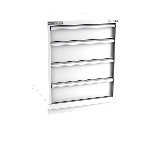 4-Drawer Modular Cabinet SW0401 | 28-1/4"W x 35-7/8"H x 28-1/2"D white