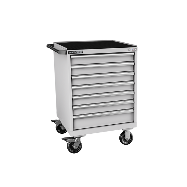 7-Drawer Mobile Modular Cabinet SW0701IL | 28-1/4"W x 42-1/4"H x 28-1/2"D light grey