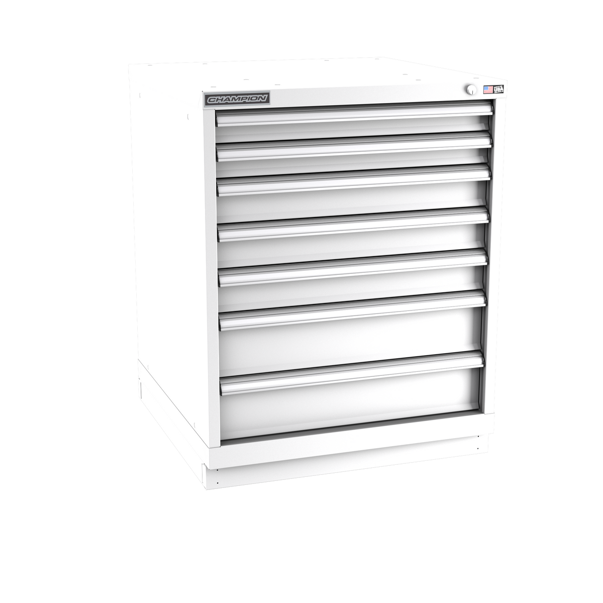 7-Drawer Modular Cabinet SW0702 | 28-1/4"W x 35-7/8"H x 28-1/2"D white