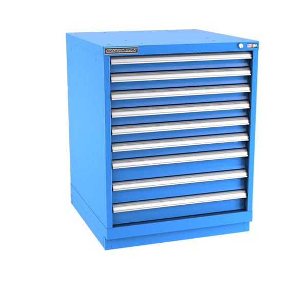 9-Drawer Modular Cabinet SW0901 | 28-1/4"W x 35-7/8"H x 28-1/2"D bright blue