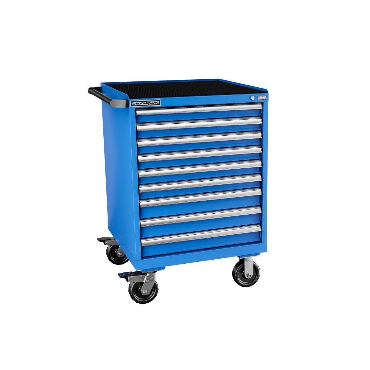 9-Drawer Mobile Modular Cabinet SW0901IL | 28-1/4"W x 42-1/4"H x 28-1/2"D bright blue