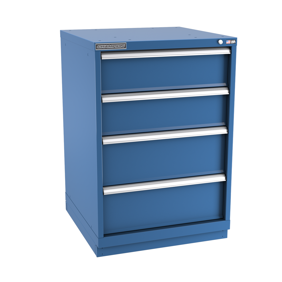 4-Drawer Modular Cabinet SW0401 | 28-1/4"W x 41-3/4"H x 28-1/2"D dark blue