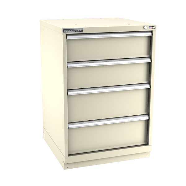 4-Drawer Modular Cabinet SW0401 | 28-1/4"W x 41-3/4"H x 28-1/2"D sand