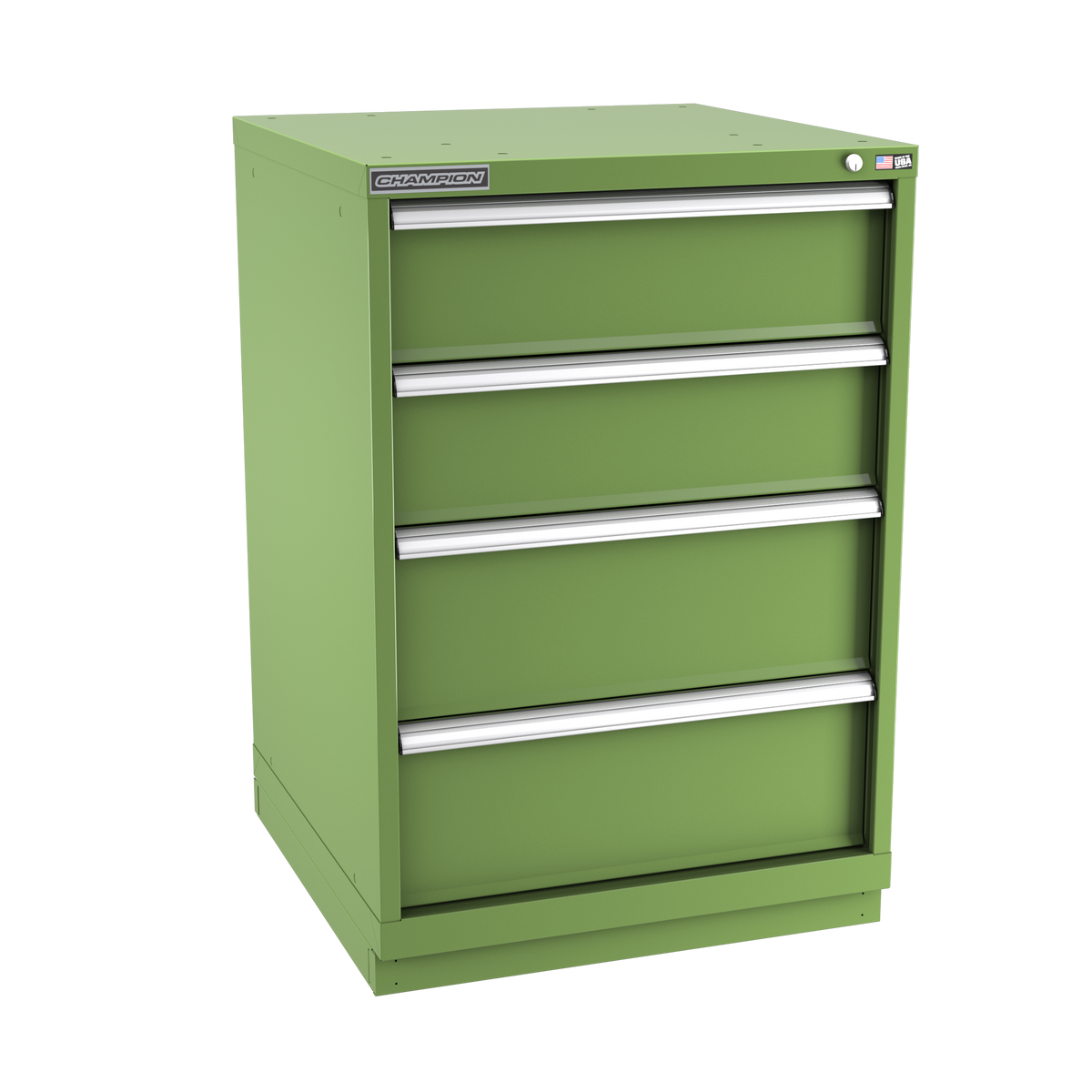 4-Drawer Modular Cabinet SW0401 | 28-1/4"W x 41-3/4"H x 28-1/2"D vista green