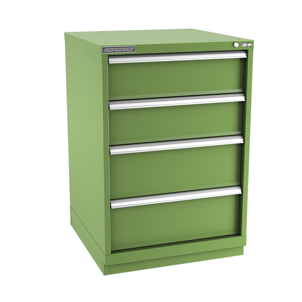 4-Drawer Modular Cabinet SW0401 | 28-1/4"W x 41-3/4"H x 28-1/2"D vista green