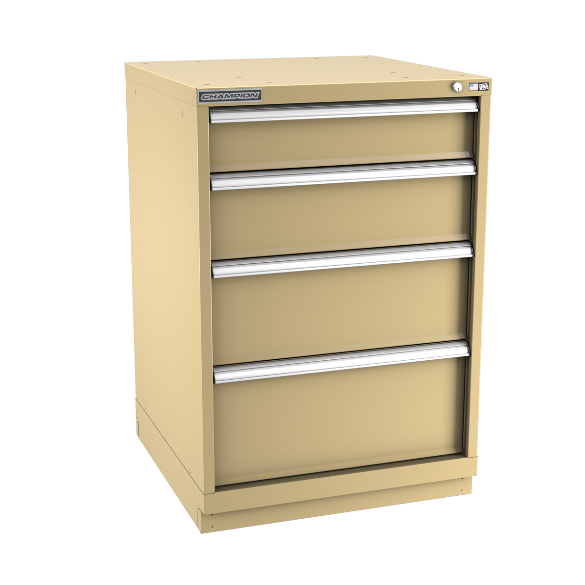 4-Drawer Modular Cabinet SW0402 | 28-1/4"W x 41-3/4"H x 28-1/2"D beige