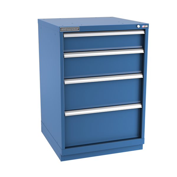 4-Drawer Modular Cabinet SW0402 | 28-1/4"W x 41-3/4"H x 28-1/2"D dark blue