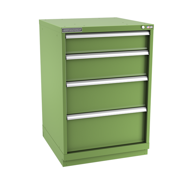 4-Drawer Modular Cabinet SW0402 | 28-1/4"W x 41-3/4"H x 28-1/2"D vista green