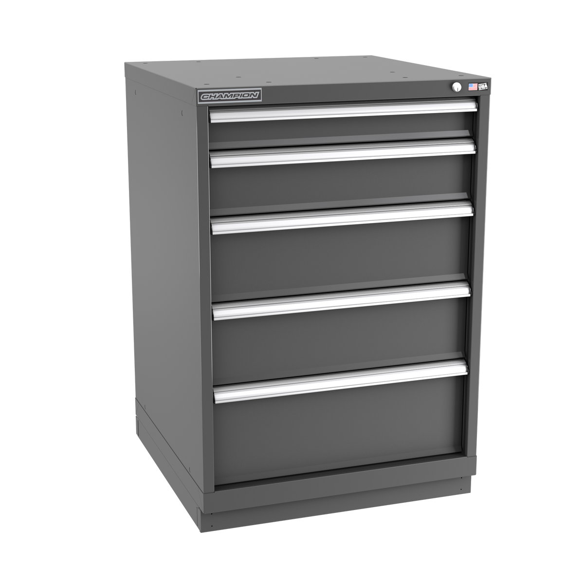 5-Drawer Modular Cabinet SW0501 | 28-1/4"W x 41-3/4"H x 28-1/2"D dark grey