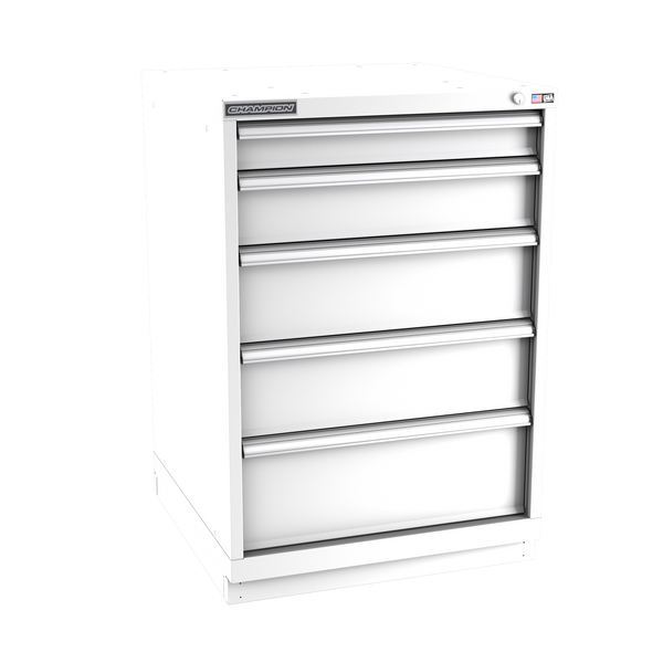 5-Drawer Modular Cabinet SW0501 | 28-1/4"W x 41-3/4"H x 28-1/2"D white