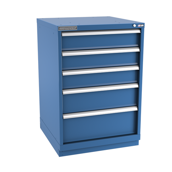 5-Drawer Modular Cabinet SW0502 | 28-1/4"W x 41-3/4"H x 28-1/2"D dark blue