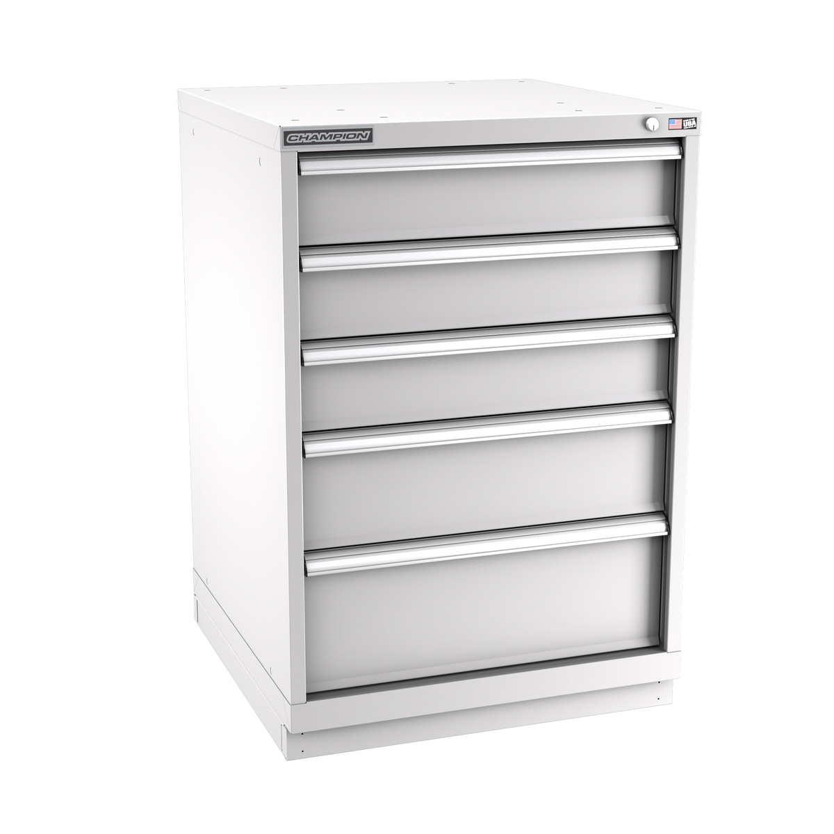 5-Drawer Modular Cabinet SW0502 | 28-1/4"W x 41-3/4"H x 28-1/2"D light grey