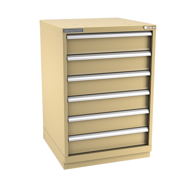 6-Drawer Modular Cabinet SW0601 | 28-1/4"W x 41-3/4"H x 28-1/2"D beige