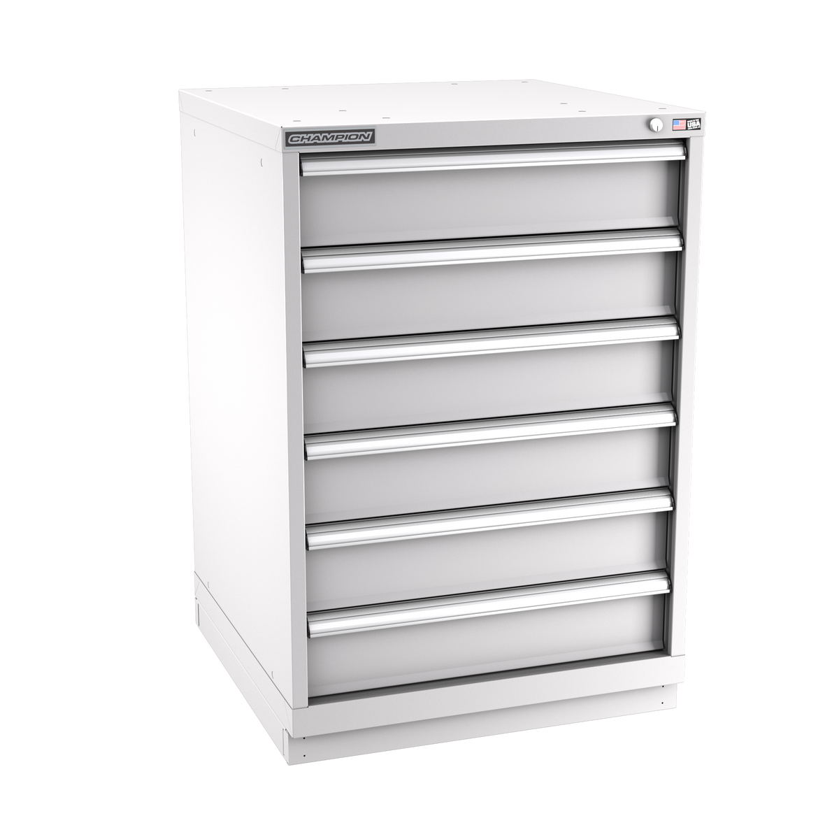 6-Drawer Modular Cabinet SW0601 | 28-1/4"W x 41-3/4"H x 28-1/2"D light grey