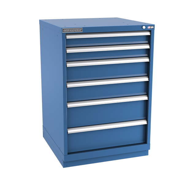 6-Drawer Modular Cabinet SW0602 | 28-1/4"W x 41-3/4"H x 28-1/2"D dark blue