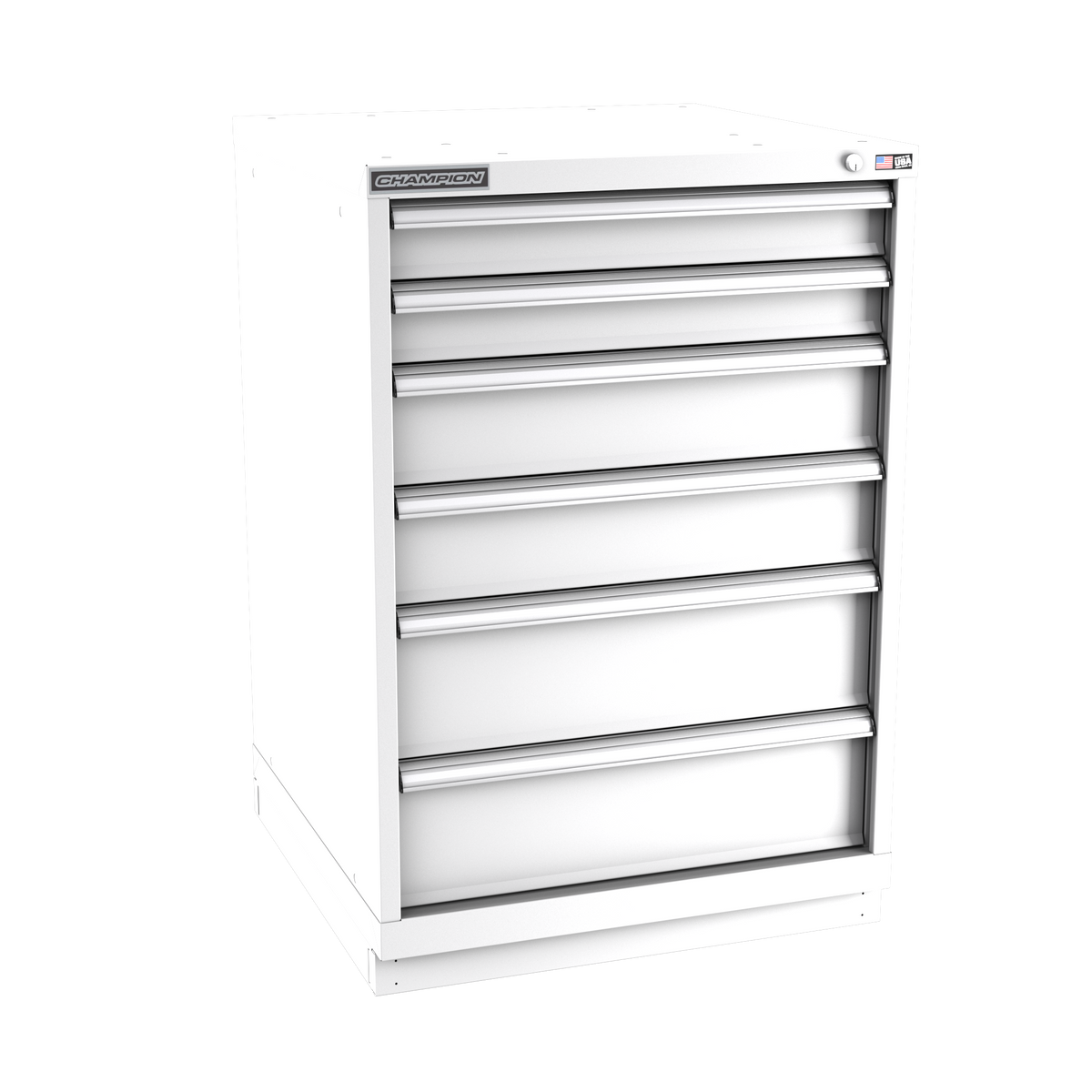 6-Drawer Modular Cabinet SW0602 | 28-1/4"W x 41-3/4"H x 28-1/2"D white