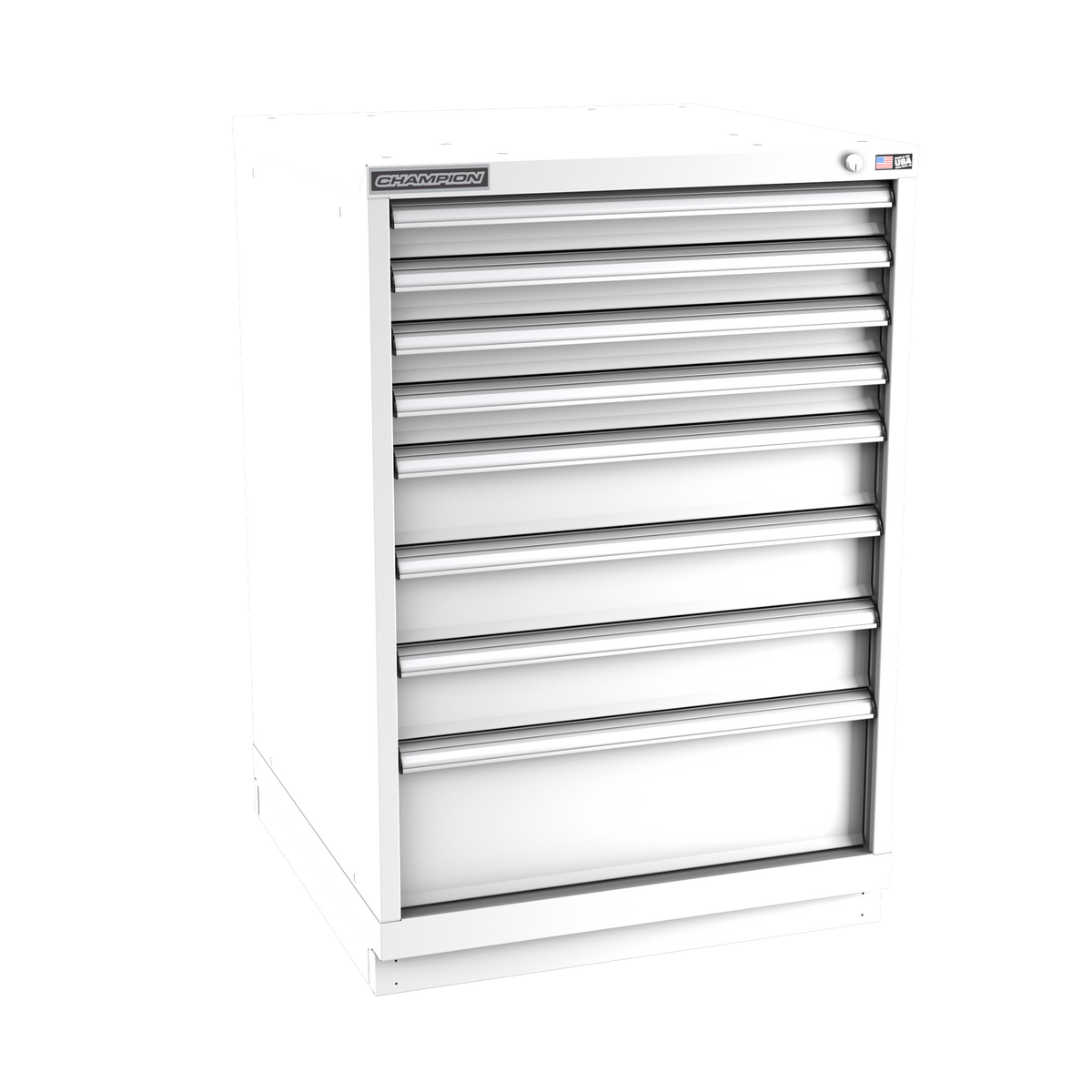 8-Drawer Modular Cabinet SW0801 | 28-1/4"W x 41-3/4"H x 28-1/2"D white