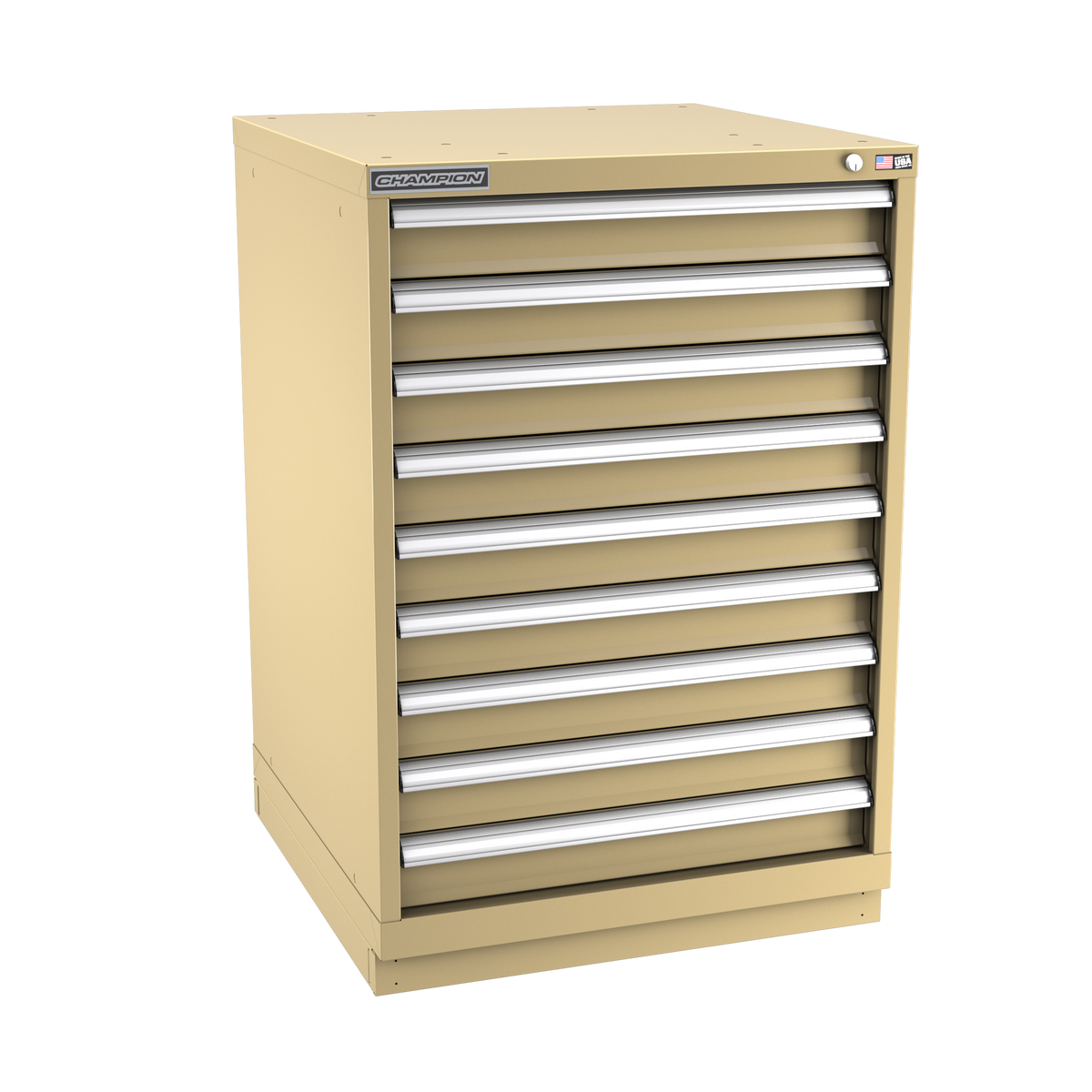 9-Drawer Modular Cabinet SW0902 | 28-1/4"W x 41-3/4"H x 28-1/2"D beige