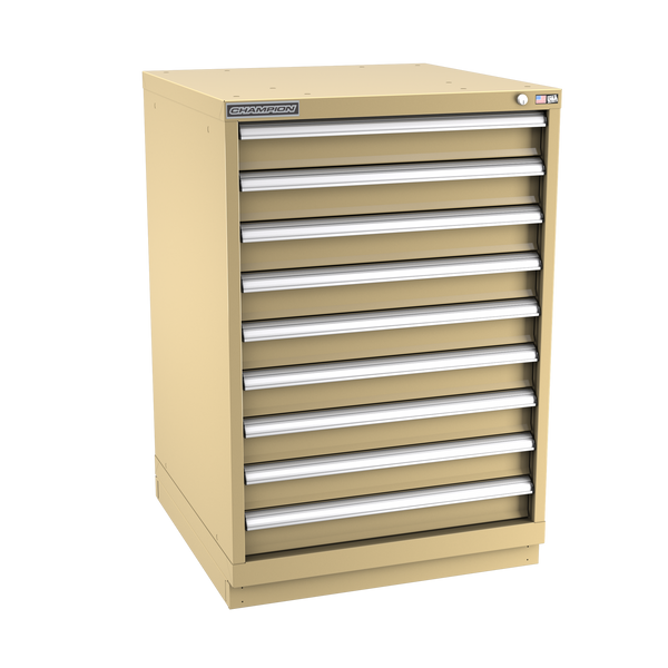 9-Drawer Modular Cabinet SW0902 | 28-1/4"W x 41-3/4"H x 28-1/2"D beige