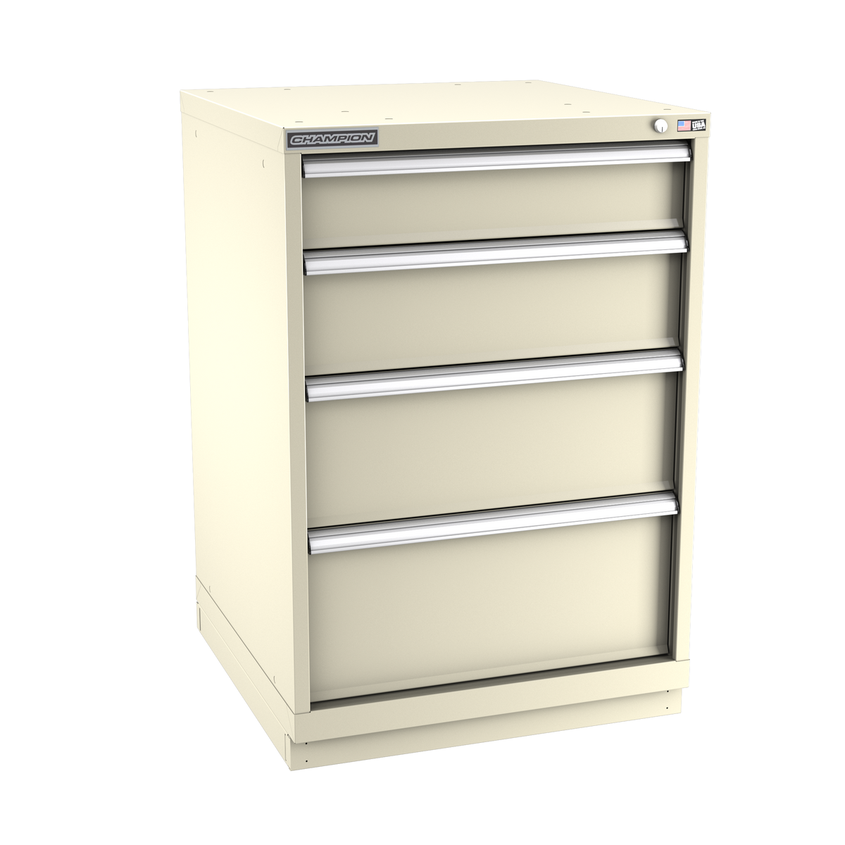 4-Drawer Modular Cabinet SWS0402 | 28-1/4"W x 41-3/4"H x 28-1/2"D sand