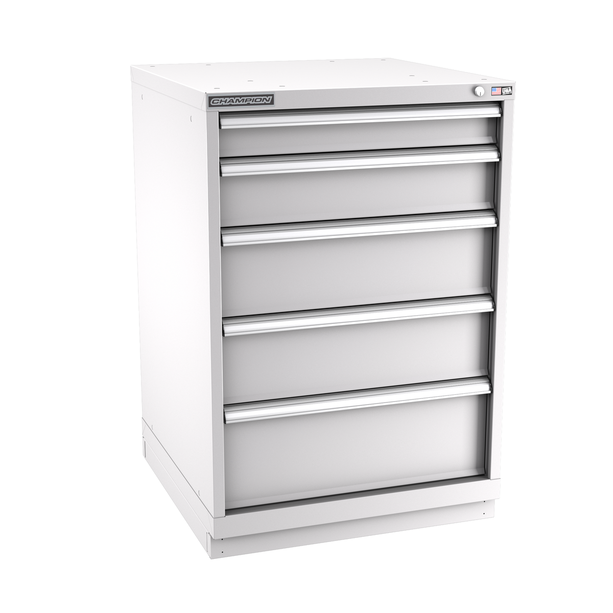 5-Drawer Modular Cabinet SWS0501 | 28-1/4"W x 41-3/4"H x 28-1/2"D light grey