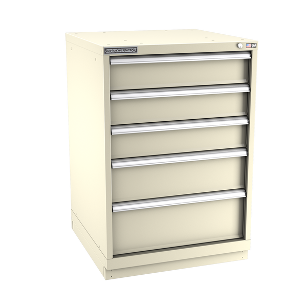 5-Drawer Modular Cabinet SWS0502 | 28-1/4"W x 41-3/4"H x 28-1/2"D sand