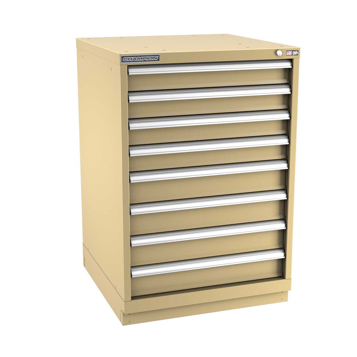 8-Drawer Modular Cabinet SWS0802 | 28-1/4"W x 41-3/4"H x 28-1/2"D beige