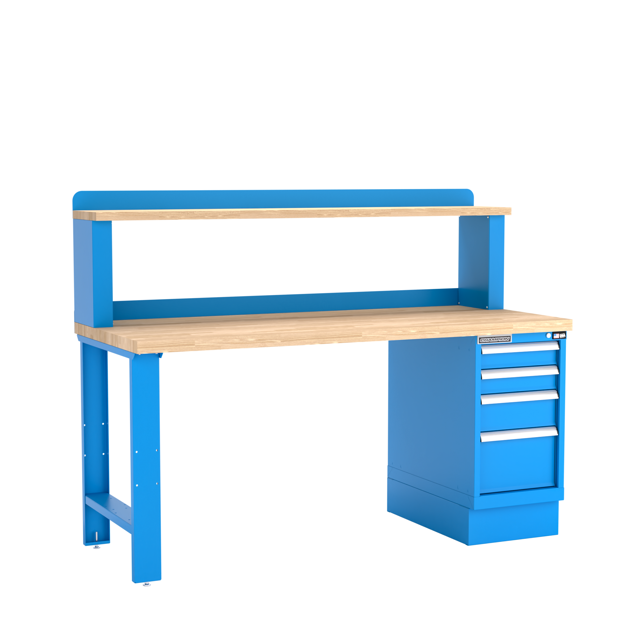4-Drawer Cabinet Workbench, 12